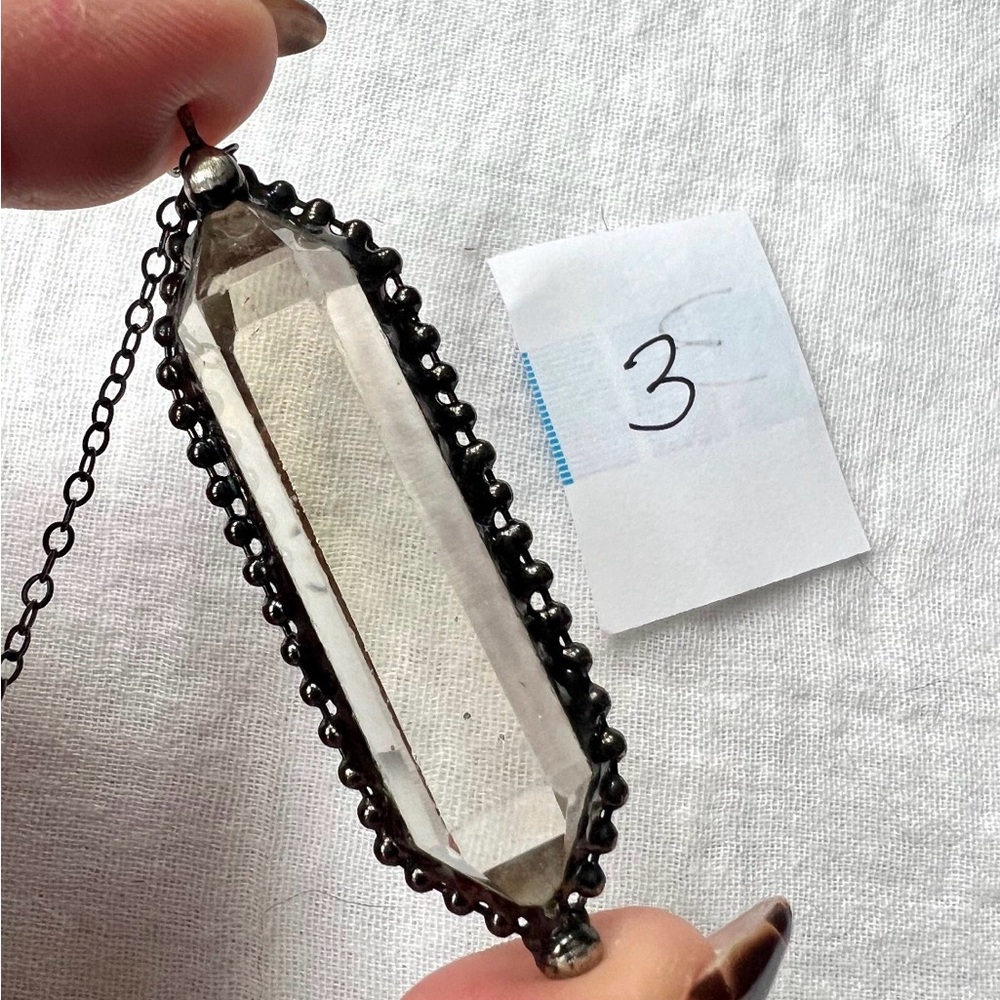 * FRESH NEW STOCK! * DT Citrine Chakra Clearing Necklace Pendant - Picture 5 of 15